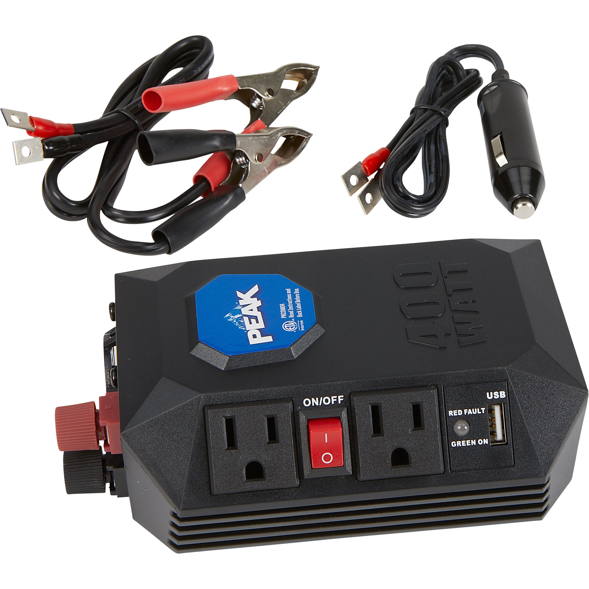 Peak Mobile Power Outlet — 400 Watts, Model# PKC0M04-05